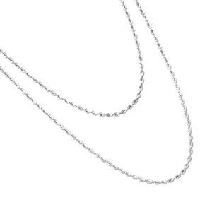 silver chain necklace