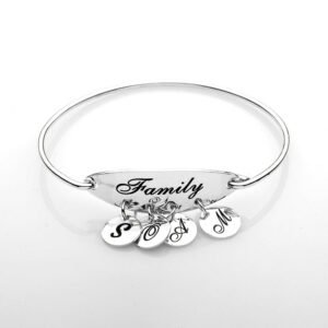 family silver bracelet