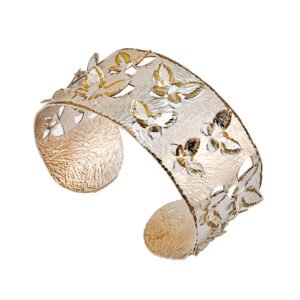 silver butterfly bracelet