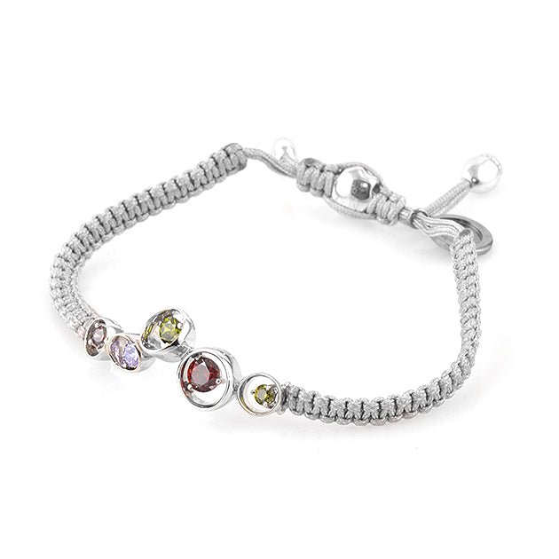 Colorful Silver Bracelet by Roberto Bravo - Image 3