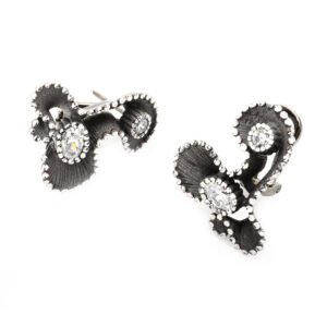 Crystal Flower Earrings
