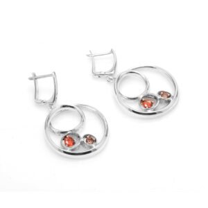 Roberto Bravo silver Swarovski earrings