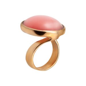 red moonstone ring