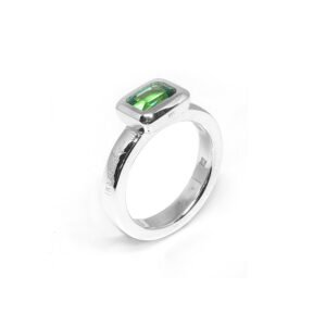 sleek tourmaline ring