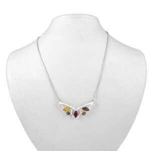 butterfly stone necklace