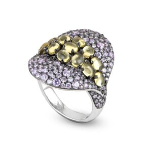 bold artisan silver ring