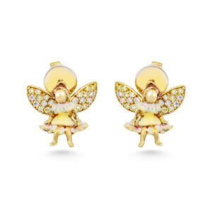 angel stud earrings