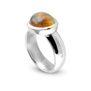 tourmaline silver ring