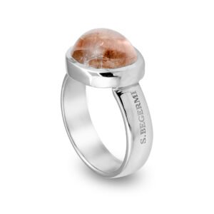 tourmaline silver ring