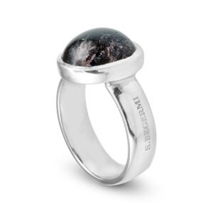 tourmaline silver ring