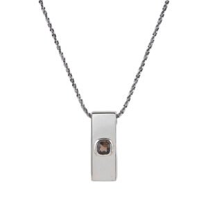 Silver Amethyst S. Begermi Pendant