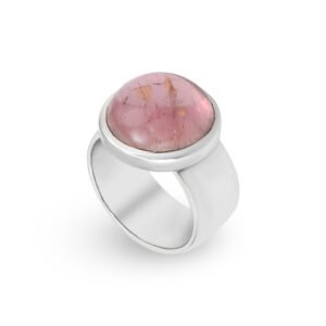 Silver and Tourmaline S.Begermi Ring