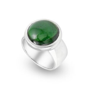 Silver and Tourmaline Ring
