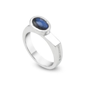 Silver and Labradorite S.Begermi Ring