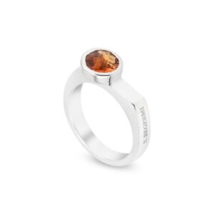 Silver and Citrine S.Begermi Ring