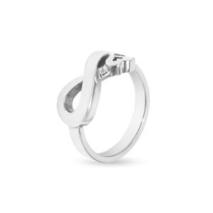 Infinity Sign Silver Ring