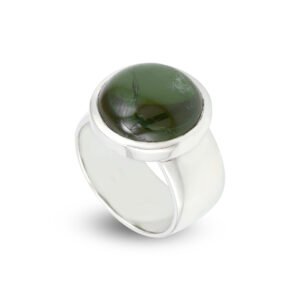 Silver Tourmaline S.Begermi Ring