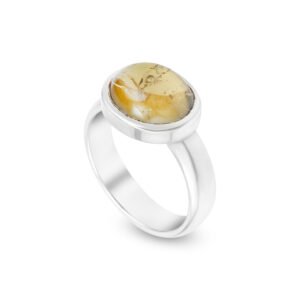 Silver Tourmaline S.Begermi Ring