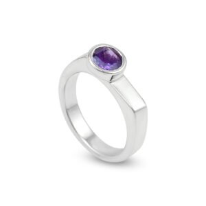 Silver Amethyst S.Begermi Ring